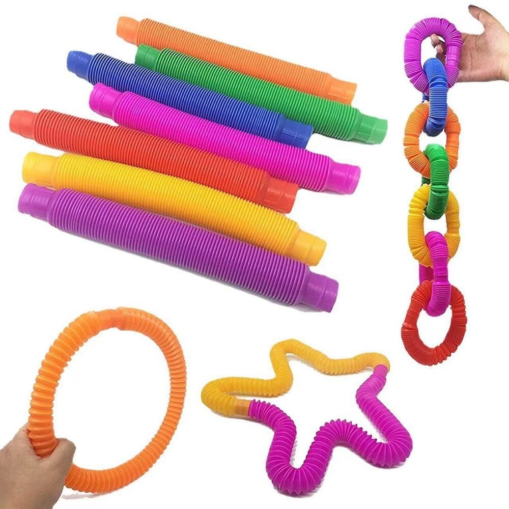 Pop Tubes, Tube Fidget Toys for Kids and Sensory Toys for Children andAdult1Pack